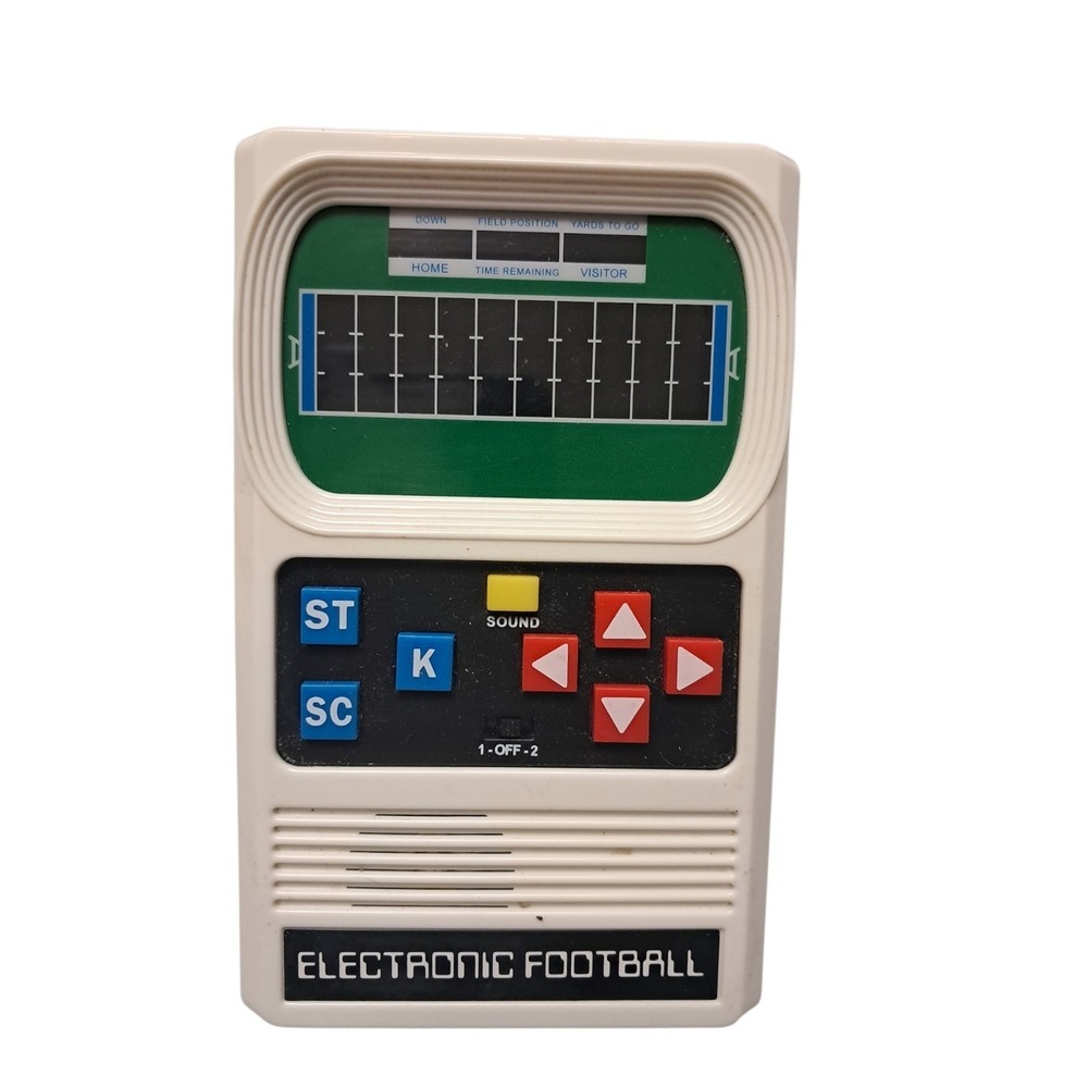 Vintage Mattel "FOOTBALL" Electronic Hand-held Game